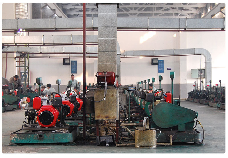 Wuxi Kaiao Power Machinery Co.,Ltd. สายการผลิตของโรงงาน