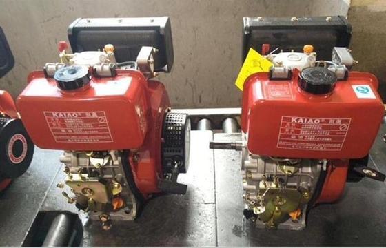 3.8HP 3600rpm เสียงรบกวนต่ำเครื่องยนต์ดีเซลอากาศเย็นเครื่องยนต์ดีเซลเกษตร