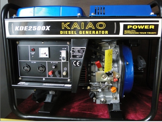 เครื่องกำเนิดไฟฟ้าดีเซล 3.75kva แบบเปิดเฟรม 3 เฟสพร้อมเครื่องหดตัว