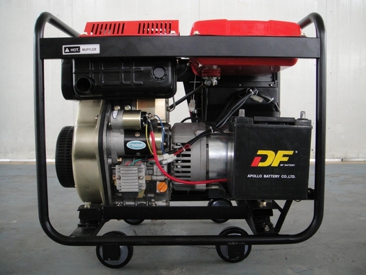 CE เครื่องกําเนิดดีเซลขนาดเล็ก 3 ขั้นตอน 6.5kw เครื่องกําเนิดดีเซล 8600E3 สําหรับบ้าน