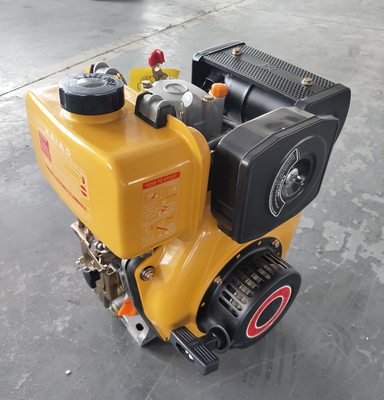 4hp Ka170f เครื่องยนต์ดีเซล Kaiao สีเหลือง
